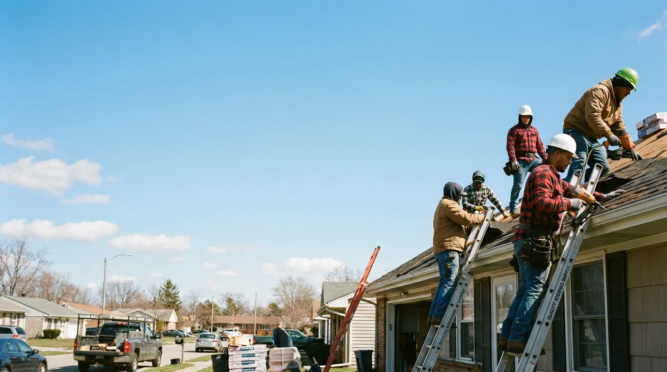 Roofing in Burnham, PA near me